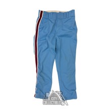 Mike Schmidt Game Used Philadelphia Phillies Blue Baseball Pants - Authentic Team LOA