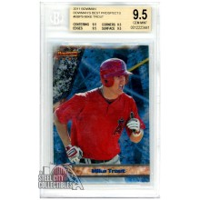 Mike Trout 2011 Bowman Bowman's Best Prospects Rookie Card #BBP9 BGS 9.5 GEM MINT