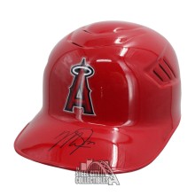 Mike Trout Autographed Los Angeles Replica Baseball Batting Helmet - PSA/DNA