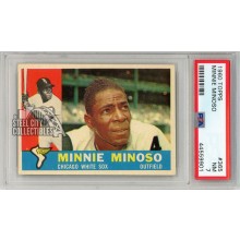 Minnie Minoso 1960 Topps Baseball Card #365 PSA 7