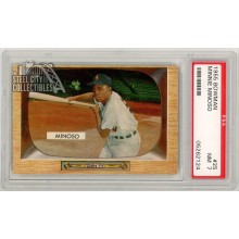 Minnie Minoso 1955 Bowman Card #25 PSA 7 NM