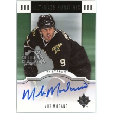 Mike Modano 2007-08 Upper Deck Ultimate Autograph Card #US-MO