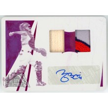 Yadier Molina 2021 Panini Immaculate Dual Relic Autograph Printing Plate Card #TH-YA 1/1
