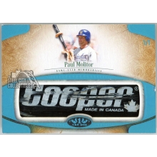 Paul Molitor 2026 Topps Tier One Limited Lumber Game-Used Bat Barrel Card #LLR-PM 1/1