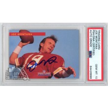 Joe Montana 1993 Classic Pro Line Profiles Autograph Card #559 PSA/DNA 10
