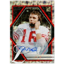 Joe Montana 2021 Panini Donruss Legends Series Auto 9/10
