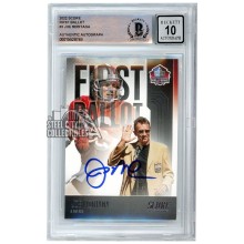 Joe Montana 2022 Score First Ballot Autograph Card #3 BAS 10