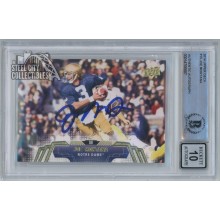 Joe Montana 2014 Upper Deck Autograph Card #15 BAS 10