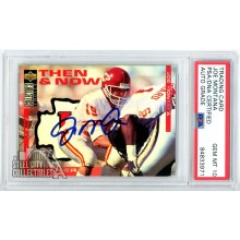 Joe Montana 1994 Upper Deck Then & Now Autograph Card PSA/DNA 10