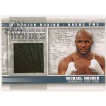 Michael Moorer 2011 ITG Ringside Boxing Hometown Heroes Silver Trunks Card #HH-14