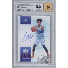 Ja Morant 2019-20 Panini Court Kings Heir Rookie Auto Card 66/99 BGS 8.5 Auto 10