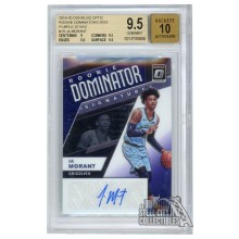 Ja Morant 2019-20 Panini Donruss Optic Rookie Dominator Purple Stars Autograph Card #RD-JMT 02/29 BGS 9.5/10