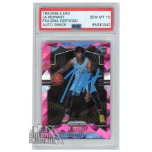 Ja Morant 2019-20 Panini Prizm Pink Ice Autograph Rookie Card #249 PSA/DNA 10 (Light Blue)