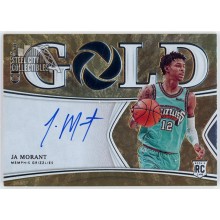 Ja Morant 2019-20 Panini Opulence City Of Gold Rookie Auto Card #CG-JA 50/79