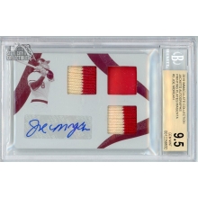 Joe Morgan 2019 Panini Immaculate Patch Autograph Printing Plate Card #J-JM 1/1 BGS 9.5