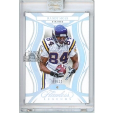 Randy Moss 2025 Panini Flawless Legends Diamond Card #72 10/15