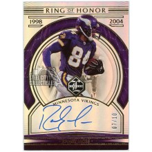 Randy Moss 2020 Panini Limited Ring of Honor Auto 7/10