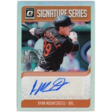 Ryan Mountcastle 2018 Panini Donruss Optic Signature Series Holo Autograph Card #SS-RM
