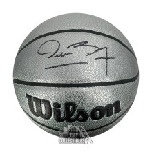Muggsy Bogues Autographed Wilson Platinum Edition Basketball - BAS
