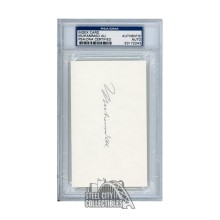 Muhammad Ali Autographed Index Card - PSA/DNA