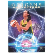 Nika Muhl 2024 Panini Origins Prototypes Rookie Card #8 48/49