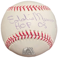 Eddie Murray HOF 03 Autographed Rawlings Baseball - JSA COA KK15711