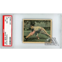 Stan Musial 1951 Berk Ross Baseball Card #2-1 PSA 8