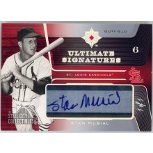 Stan Musial 2004 Upper Deck Ultimate Signatures Autograph Card #MU 1/1