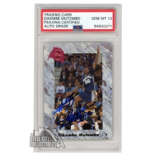 Dikembe Mutombo 1991-92 Classic Draft Picks Autograph RC Card #151 PSA/DNA 10
