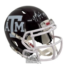 Myles Garrett Autographed Texas A&M Maroon Speed Mini Football Helmet - BAS