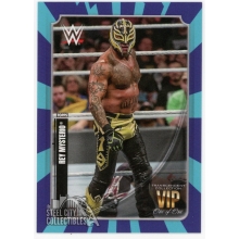 Rey Mysterio 2020 Topps Transcendent WWE VIP Party Dark Light Blue Card #33 1/1