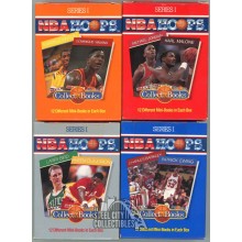 1990-91 NBA Hoops Series One Mini-Books 4 Box Complete Set
