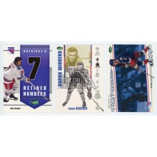 2003-04 Parkhurst Original Six Hockey Rangers 16-Card Insert Set