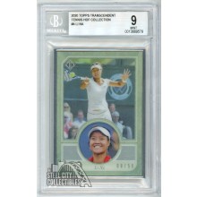 Li Na 2020 Topps Transcendent Tennis HOF Card #4 /50 BGS 9 Mint