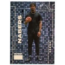 Malik Nabers 2024 Skybox Metal Universe Champions Star Opal PMG RC Card 03/49