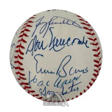 National League MVP's Autographed Official NL Baseball - JSA LOA