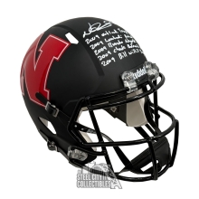 Ndamukong Suh 5 INSC Autographed Nebraska AMP Replica Full Size Football Helmet - JSA