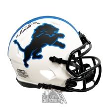 Ndamukong Suh Autographed Detroit Lions Lunar Eclipse Mini Football Helmet - JSA