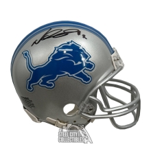 Ndamukong Suh Autographed Detroit Lions Mini Football Helmet - JSA