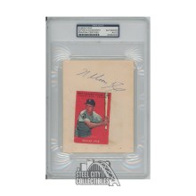 Nellie Fox & Dick Ellsworth Autographed Album Page - PSA/DNA