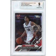 Asa Newell 2025 Bowman U Now March Madness Card #10 BGS 9