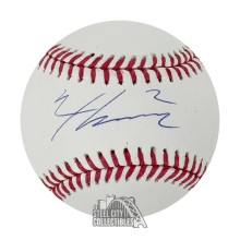 Nico Hoerner Autographed Official MLB Baseball - BAS