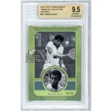 Yannick Noah 2020 Topps Transcendent Tennis VIP Green Card #29 /20 BGS 9.5