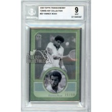 Yannick Noah 2020 Topps Transcendent Tennis HOF Card #29 /50 BGS 9