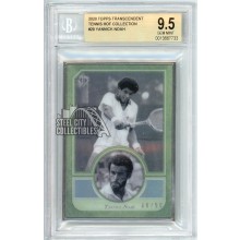 Yannick Noah 2020 Topps Transcendent Tennis HOF Card #29 /50 BGS 9.5