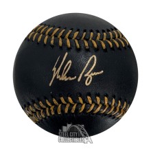 Nolan Ryan Autographed Official Black MLB Baseball - PSA/DNA