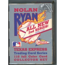 1992 Pacific Nolan Ryan Texas Express Series Two 110 Card Complete Set