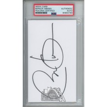 Barack Obama Autographed Slabbed Cut- PSA/DNA 84883789