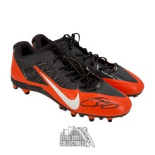 Odell Beckham Jr Autographed Nike Alpha Pro Football Cleats - BAS