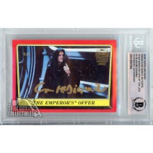 Ian McDiarmid 2018 Topps Archives Signature Series The Emperor's Offer 1983 Topps Autograph Card #118 6/9 BAS